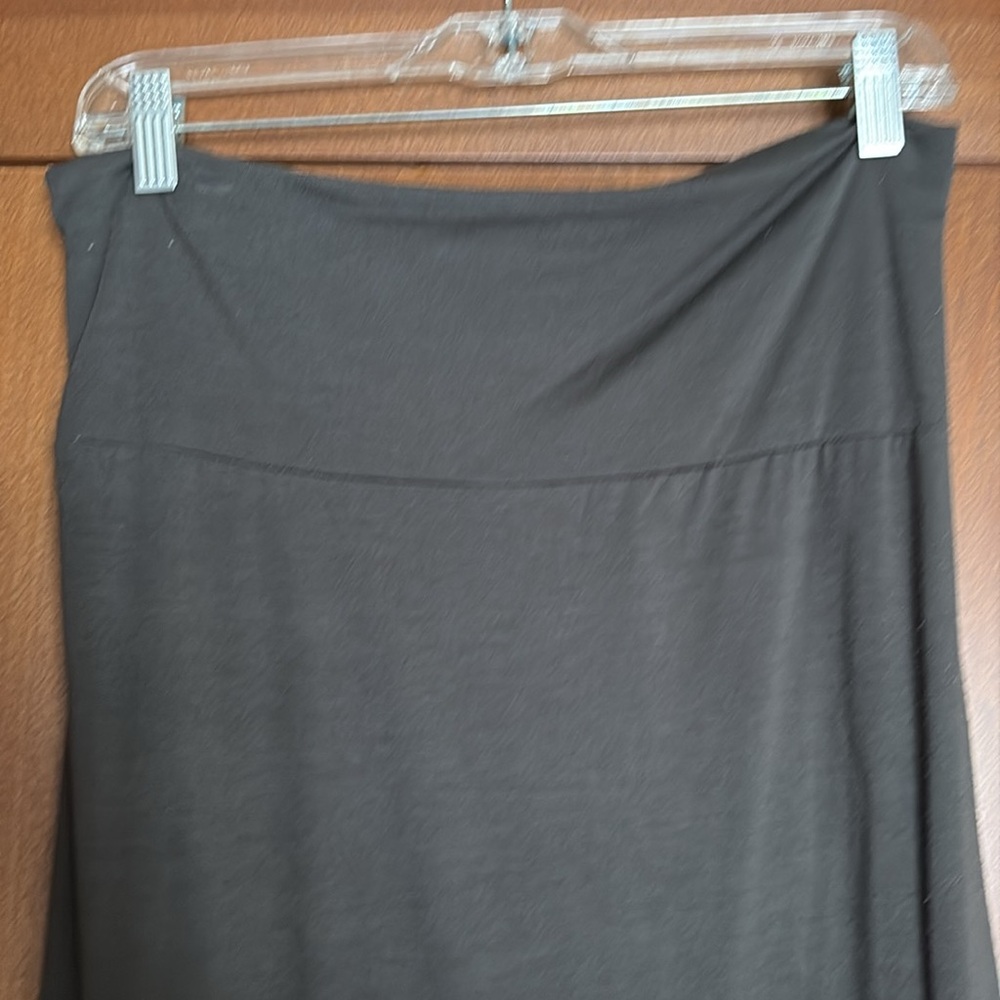 Grey long skirt